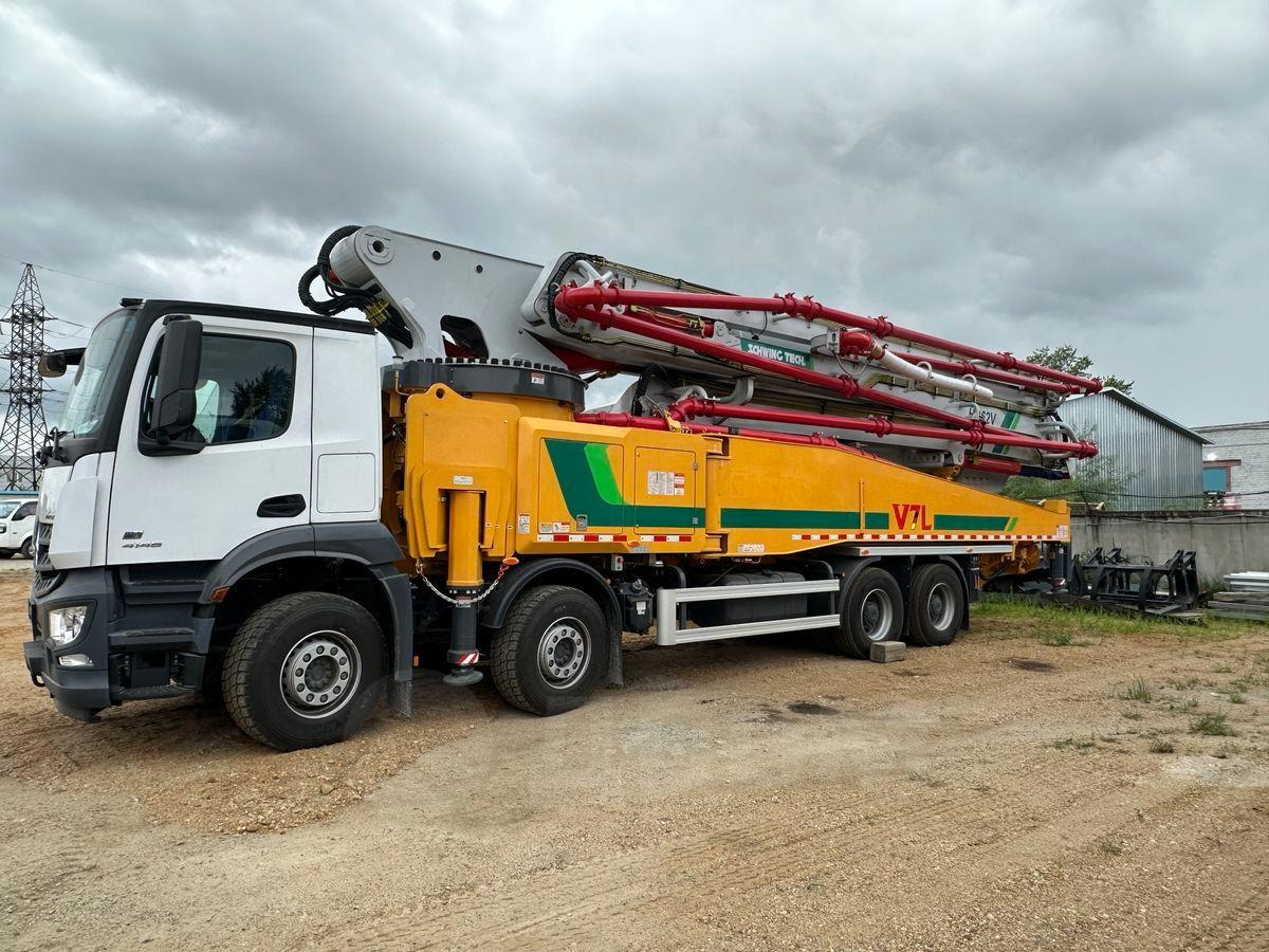 Mercedes-Benz Actros - Автобетононасос: фото 1 Mercedes-Benz Actros - Автобетононасос: фото 1