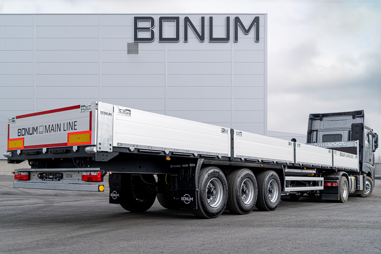 Бортовой BONUM - Полуприцеп бортовой/ Платформа: фото 1 Бортовой BONUM - Полуприцеп бортовой/ Платформа: фото 1