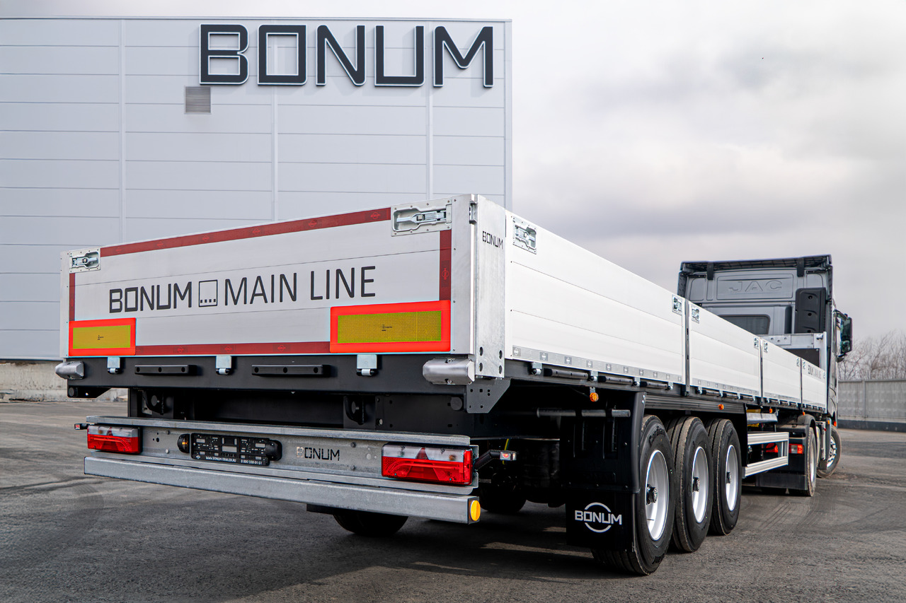 Бортовой BONUM - Полуприцеп бортовой/ Платформа: фото 3 Бортовой BONUM - Полуприцеп бортовой/ Платформа: фото 3