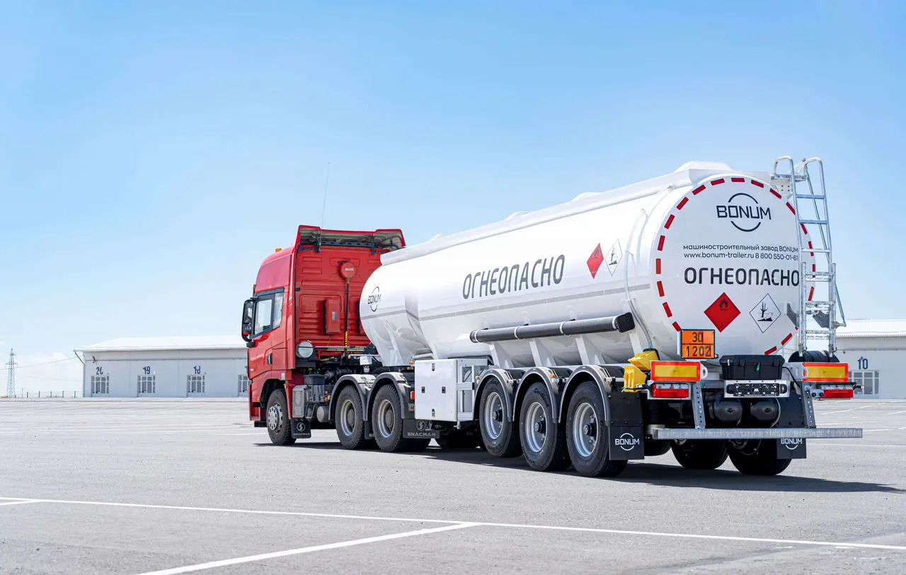 Полуприцеп бензовоз Bonum 32 куб.м, 2025 - Полуприцеп-цистерна: фото 3 Полуприцеп бензовоз Bonum 32 куб.м, 2025 - Полуприцеп-цистерна: фото 3
