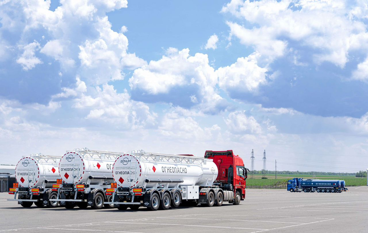 Новый Полуприцеп-цистерна Полуприцеп бензовоз Bonum 32 куб.м, 2025: фото 7