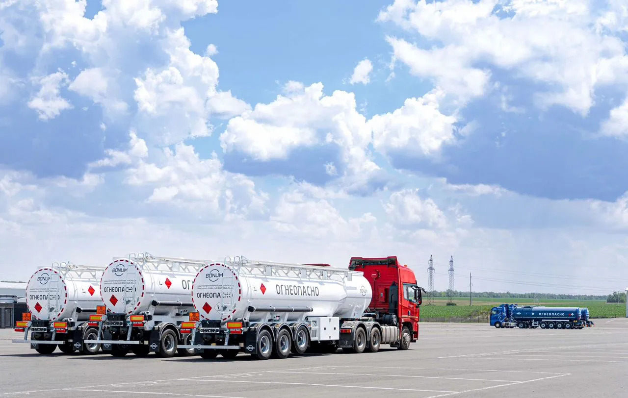 Новый Полуприцеп-цистерна Полуприцеп бензовоз Bonum 32 куб.м, 2025: фото 7