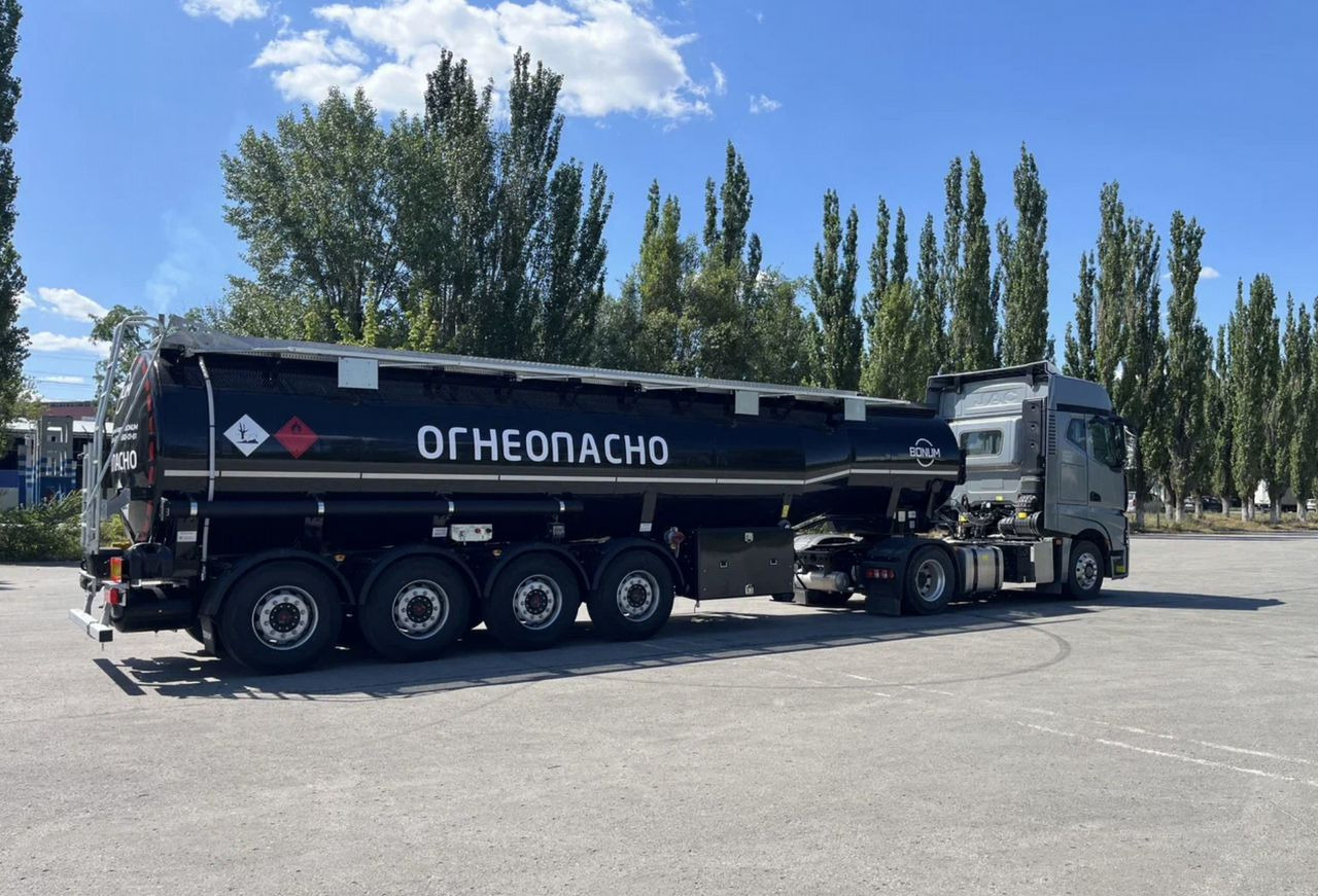 Новый Полуприцеп-цистерна Полуприцеп бензовоз Bonum 914211, 2024: фото 7