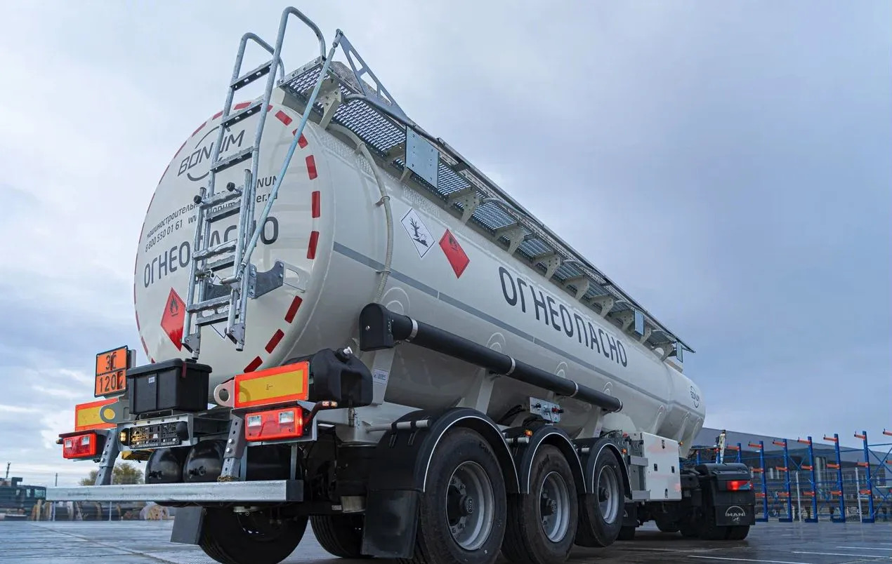 Новый Полуприцеп-цистерна Полуприцеп бензовоз Bonum 914211, 2025: фото 8