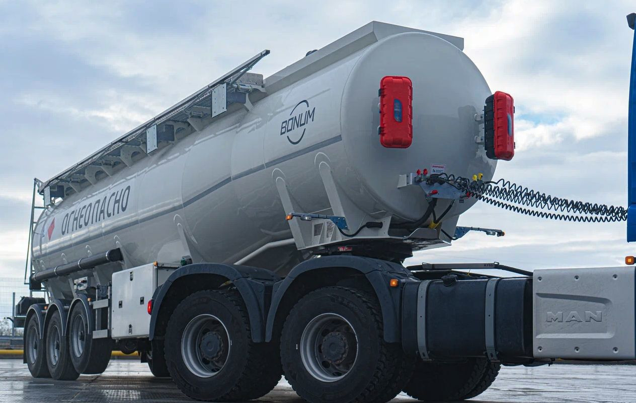 Новый Полуприцеп-цистерна Полуприцеп бензовоз Bonum 914211, 2025: фото 7
