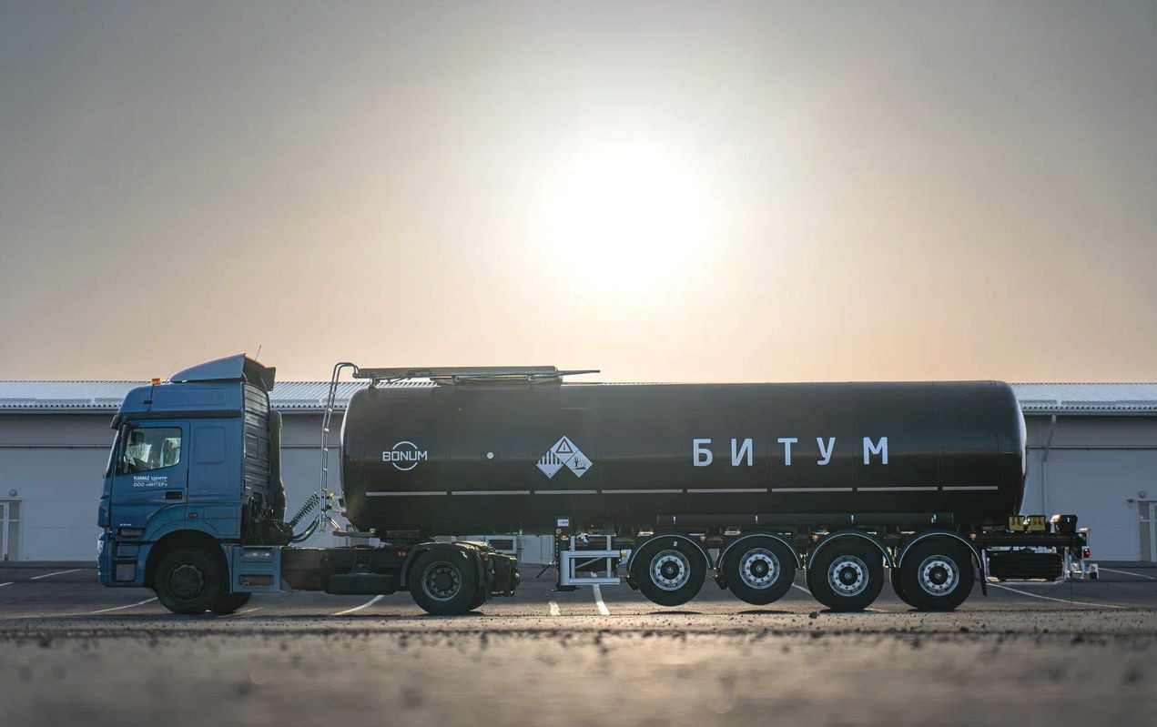 Полуприцеп битумовоз Bonum 32 куб.м, 2024 - Полуприцеп-цистерна: фото 1 Полуприцеп битумовоз Bonum 32 куб.м, 2024 - Полуприцеп-цистерна: фото 1