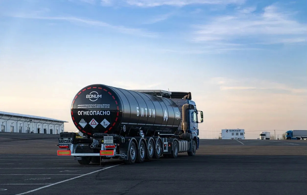 Новый Полуприцеп-цистерна Полуприцеп битумовоз Bonum 32 куб.м, 2024: фото 8