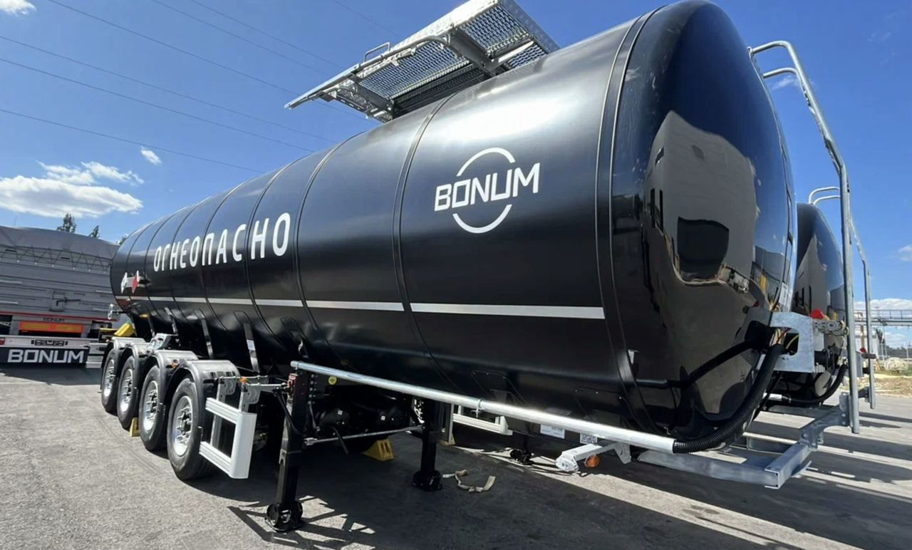 Полуприцеп битумовоз Bonum 32 куб.м, 2024 - Полуприцеп-цистерна: фото 1 Полуприцеп битумовоз Bonum 32 куб.м, 2024 - Полуприцеп-цистерна: фото 1