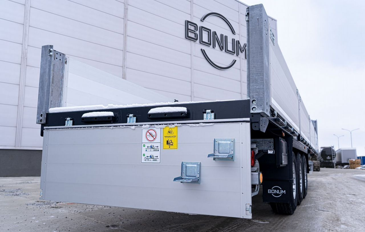Новый Полуприцеп бортовой/ Платформа Полуприцеп бортовой Bonum 914296-06, 2024: фото 13