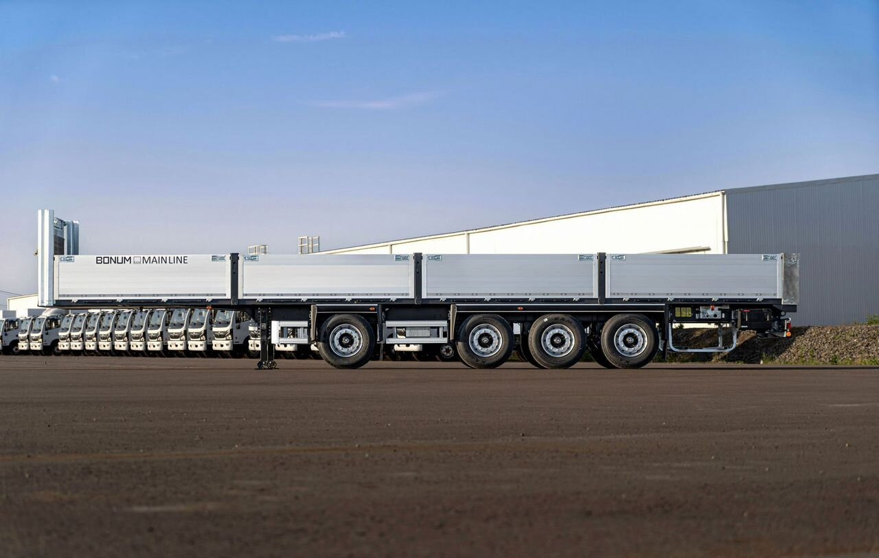 Полуприцеп бортовой Bonum 914296-06, 2024 - Полуприцеп бортовой/ Платформа: фото 1 Полуприцеп бортовой Bonum 914296-06, 2024 - Полуприцеп бортовой/ Платформа: фото 1