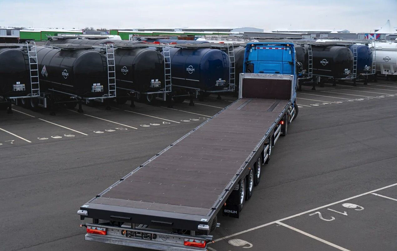 Полуприцеп бортовой Bonum 914296-06, 2024 - Бортовой полуприцеп/ Платформа: фото 1