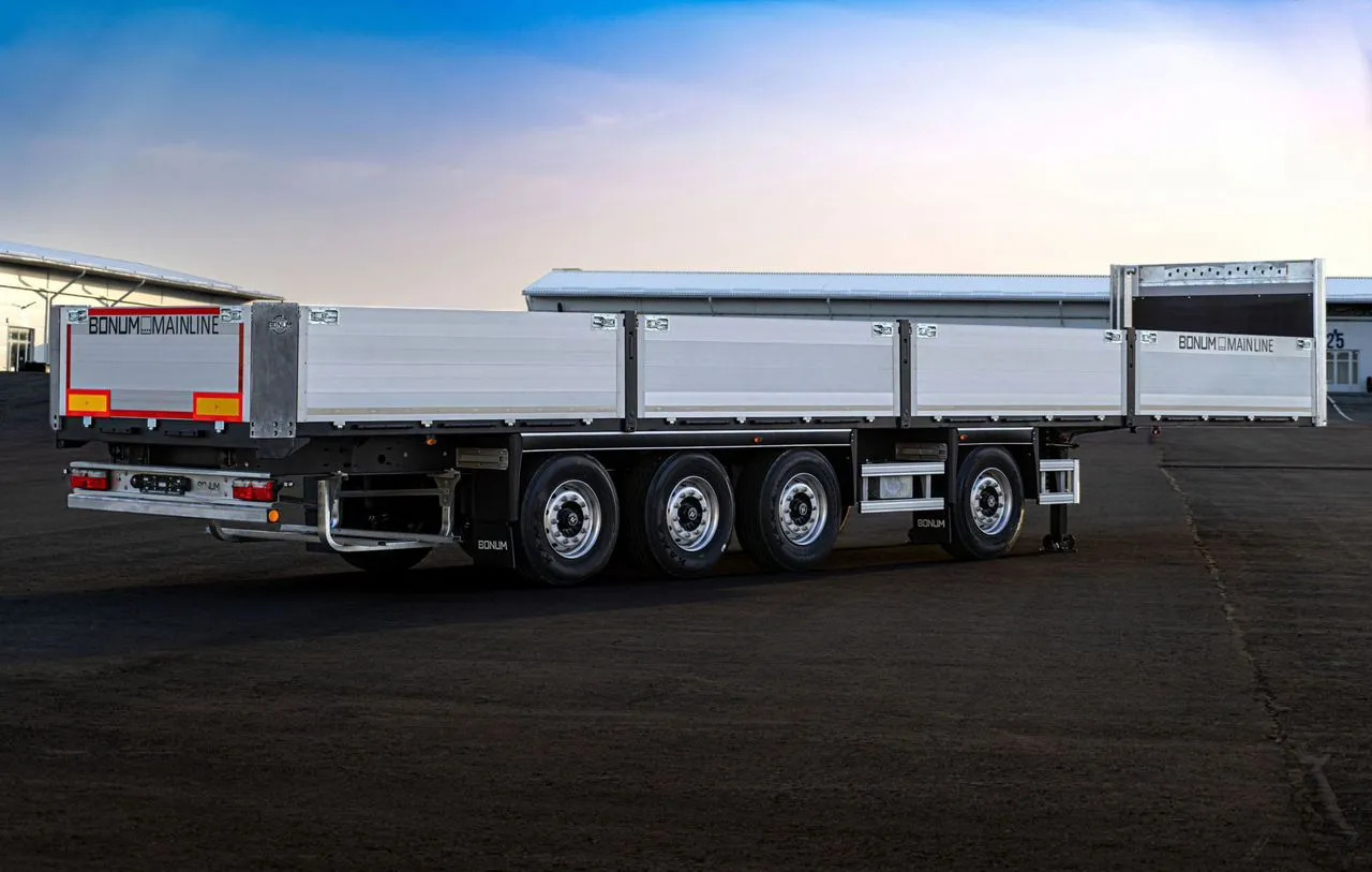Новый Полуприцеп бортовой/ Платформа Полуприцеп бортовой Bonum 914296-06, 2024: фото 9