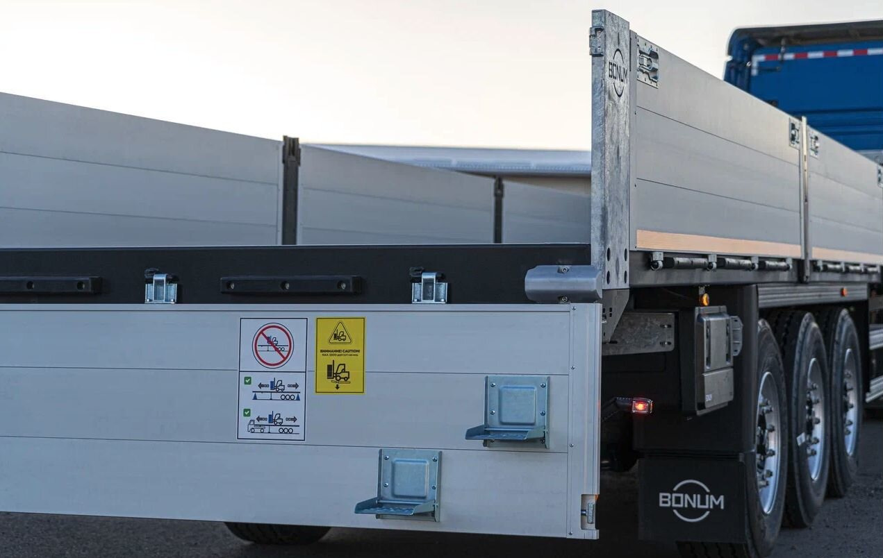 Новый Полуприцеп бортовой/ Платформа Полуприцеп бортовой Bonum 914296-06, 2024: фото 14