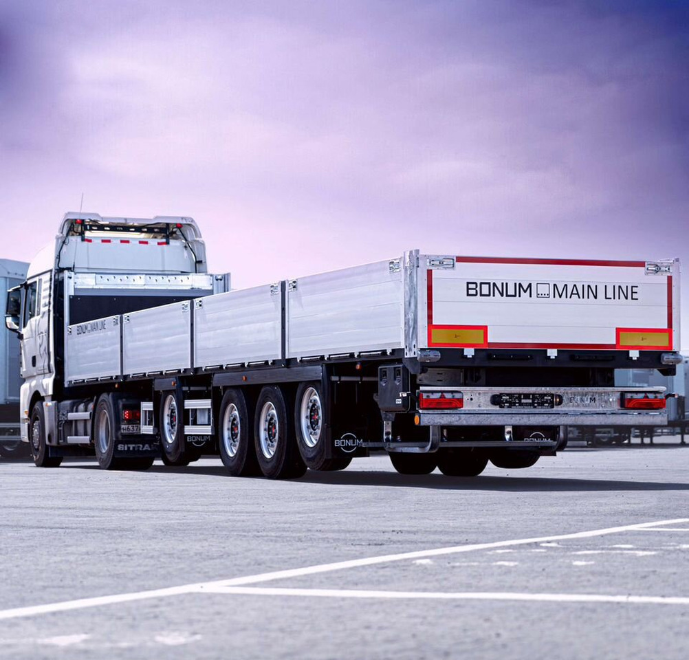 Полуприцеп бортовой Bonum 914296-06, 2024 - Бортовой полуприцеп/ Платформа: фото 1 Полуприцеп бортовой Bonum 914296-06, 2024 - Бортовой полуприцеп/ Платформа: фото 1