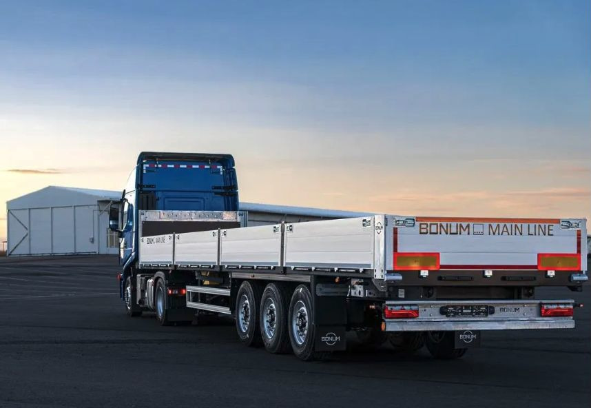 Новый Бортовой полуприцеп/ Платформа Полуприцеп бортовой Bonum 914296-06, 2025: фото 7