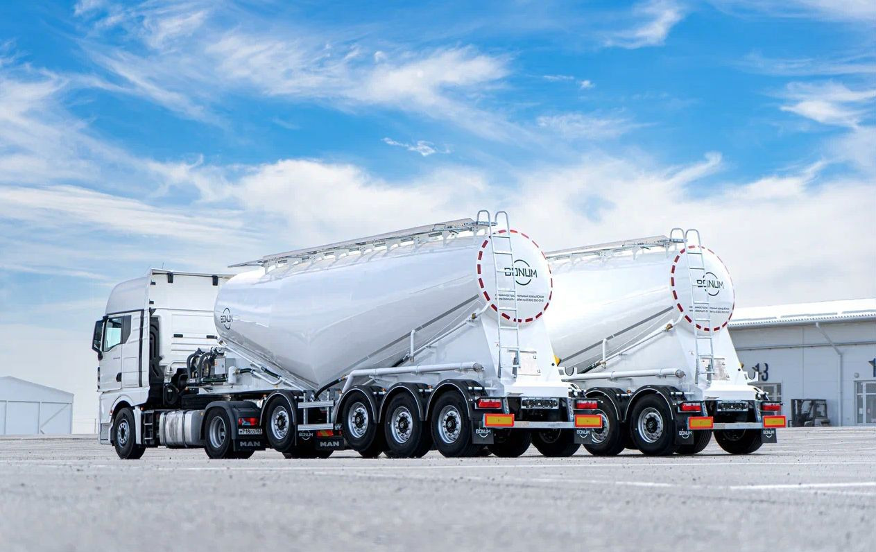 Новый Полуприцеп цистерна для сыпучих грузов Полуприцеп цементовоз Bonum 34 куб.м, 2025: фото 6 Новый Полуприцеп цистерна для сыпучих грузов Полуприцеп цементовоз Bonum 34 куб.м, 2025: фото 6