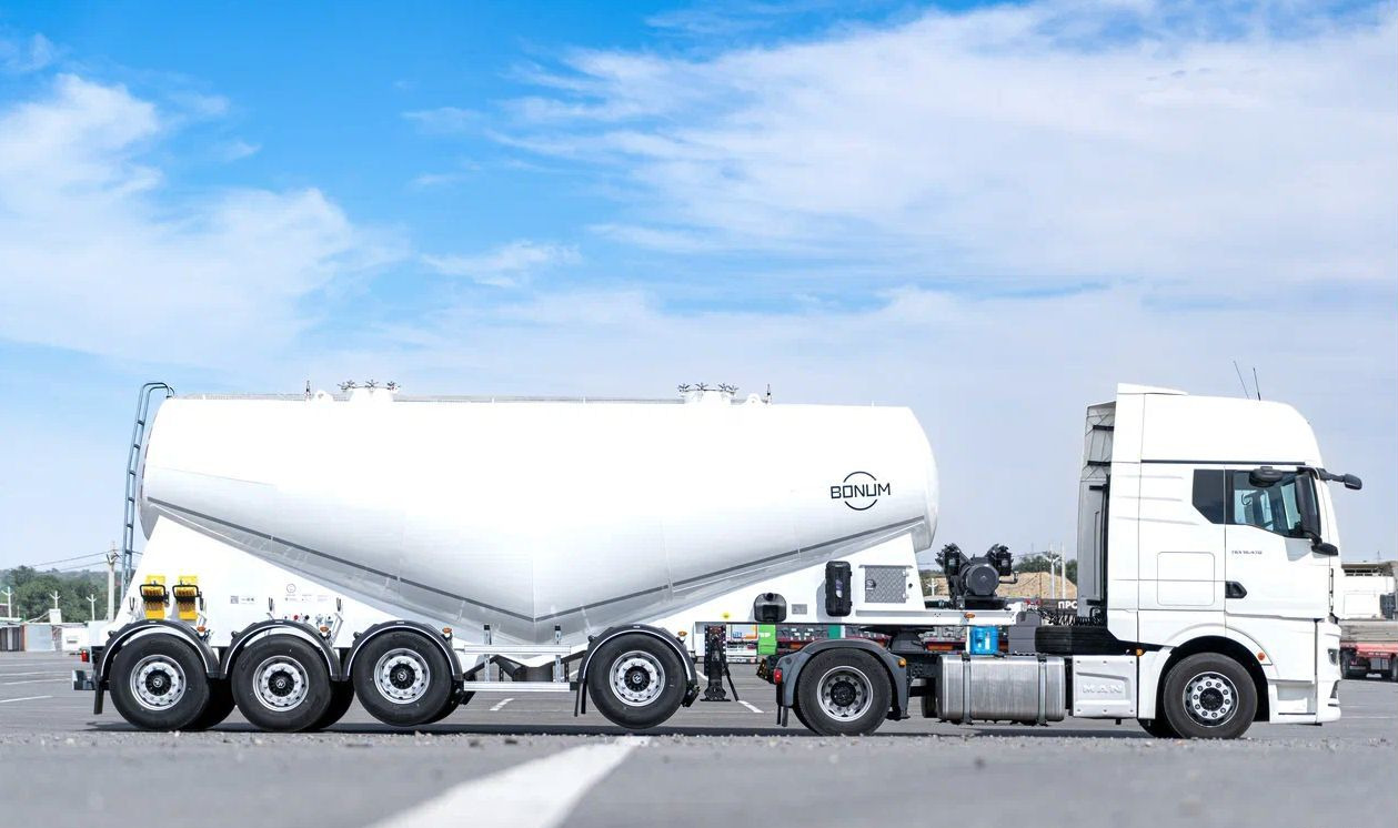 Полуприцеп цементовоз Bonum 34 куб.м, 2025 - Полуприцеп цистерна для сыпучих грузов: фото 4 Полуприцеп цементовоз Bonum 34 куб.м, 2025 - Полуприцеп цистерна для сыпучих грузов: фото 4