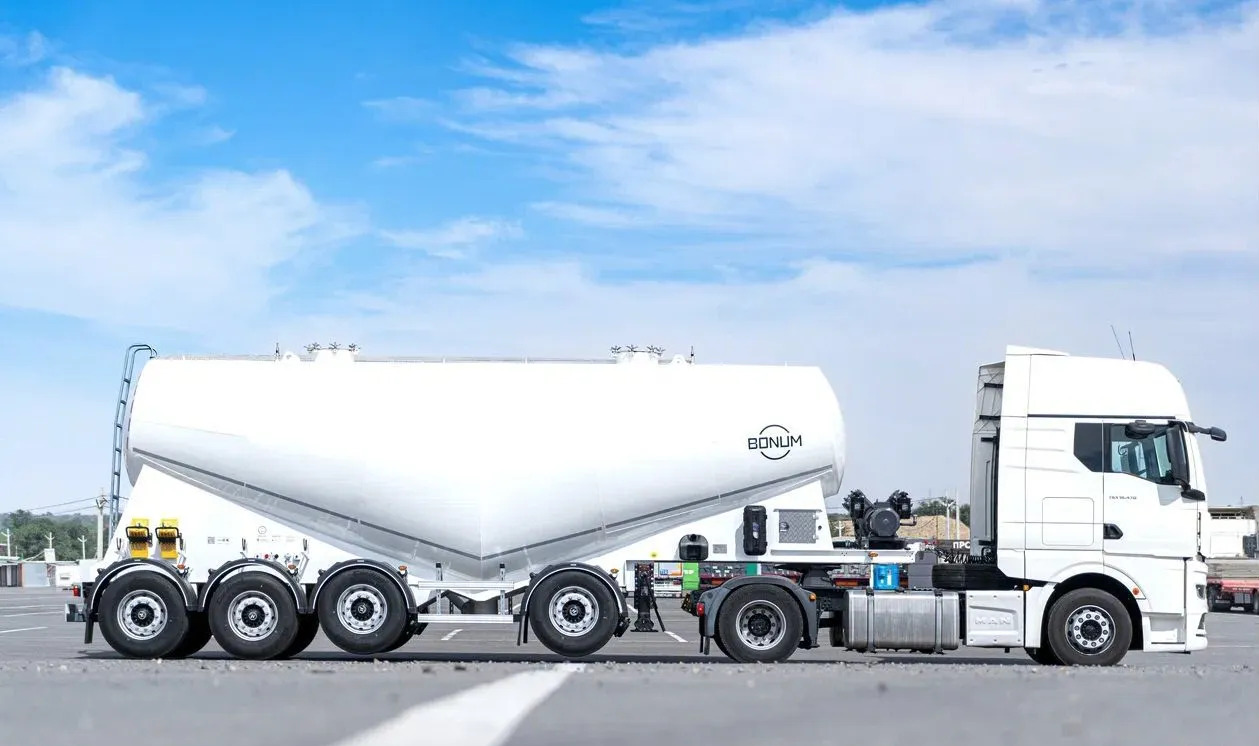 Полуприцеп цементовоз Bonum 34 куб.м, 2025 - Полуприцеп цистерна для сыпучих грузов: фото 4 Полуприцеп цементовоз Bonum 34 куб.м, 2025 - Полуприцеп цистерна для сыпучих грузов: фото 4