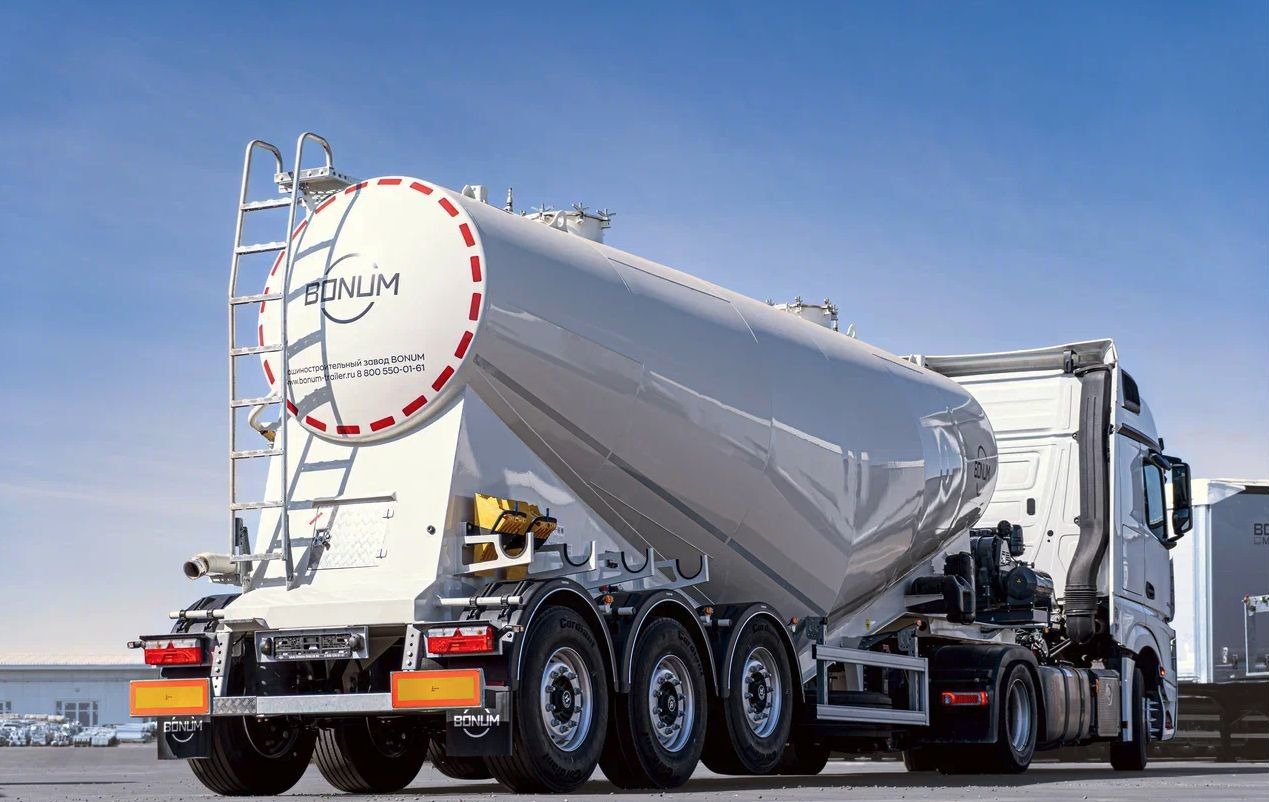 Полуприцеп цементовоз Bonum 914230, 2024 - Полуприцеп цистерна для сыпучих грузов: фото 1