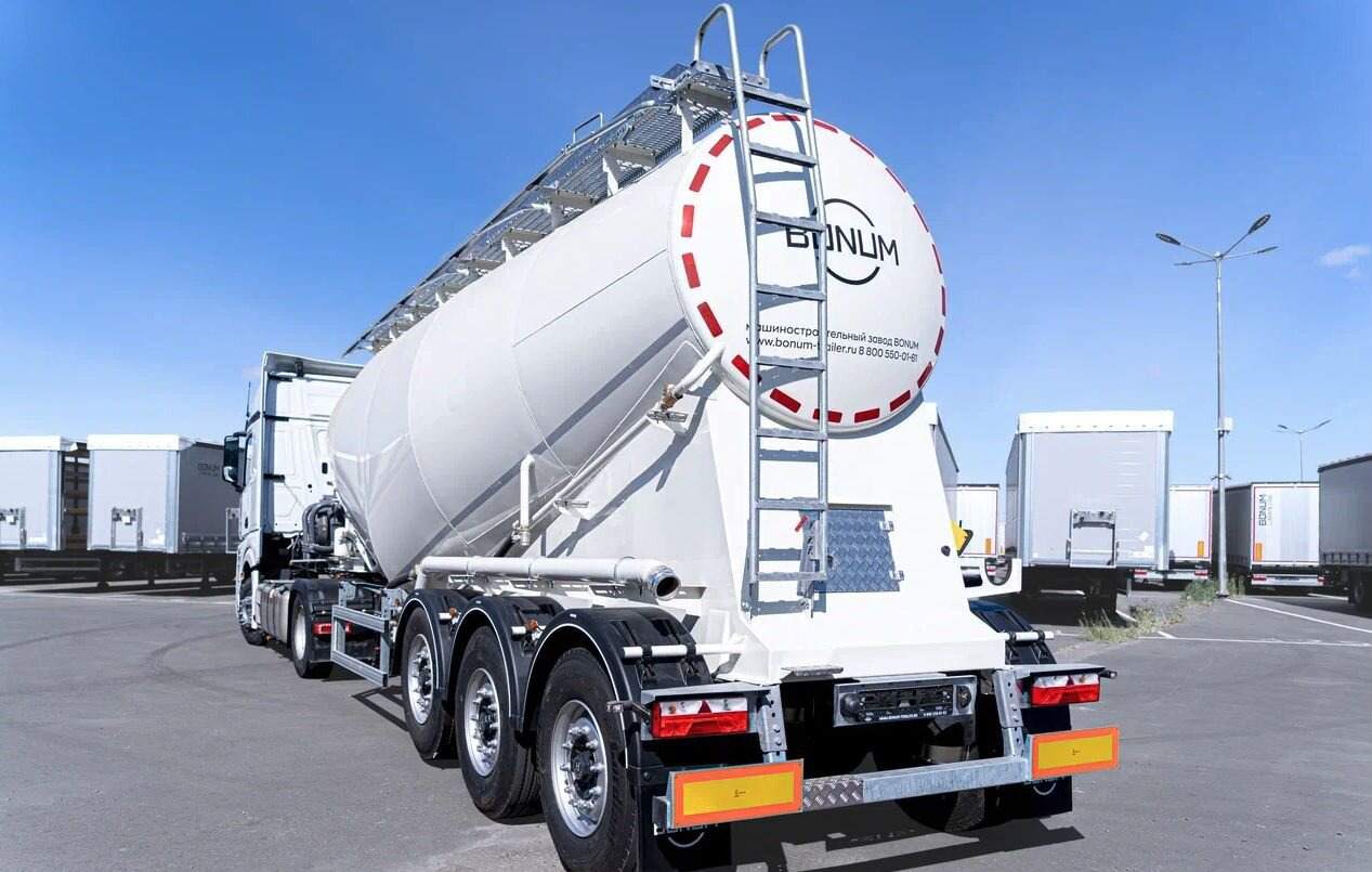 Полуприцеп цементовоз Bonum 914230, 2024 - Полуприцеп цистерна для сыпучих грузов: фото 3 Полуприцеп цементовоз Bonum 914230, 2024 - Полуприцеп цистерна для сыпучих грузов: фото 3