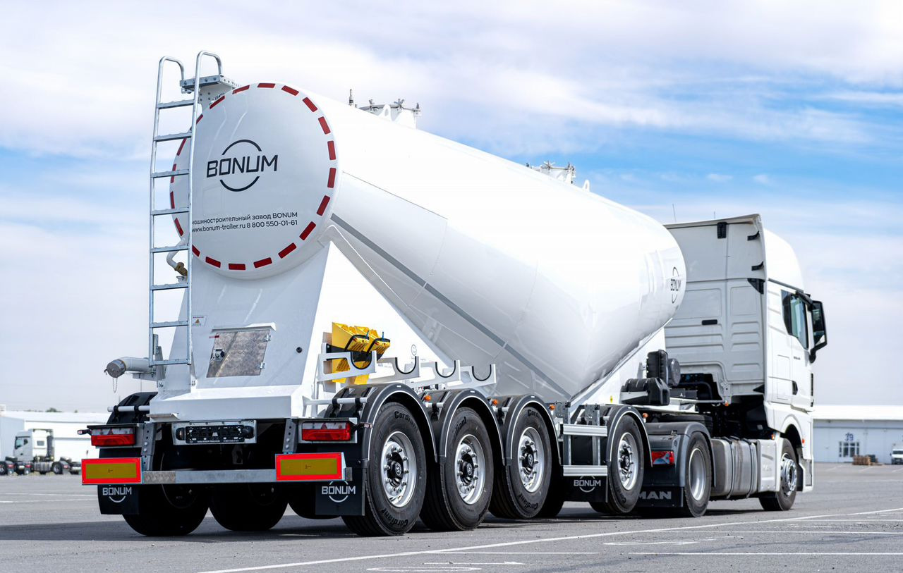 Новый Полуприцеп цистерна для сыпучих грузов Полуприцеп цементовоз Bonum 914231, 2024: фото 9 Новый Полуприцеп цистерна для сыпучих грузов Полуприцеп цементовоз Bonum 914231, 2024: фото 9