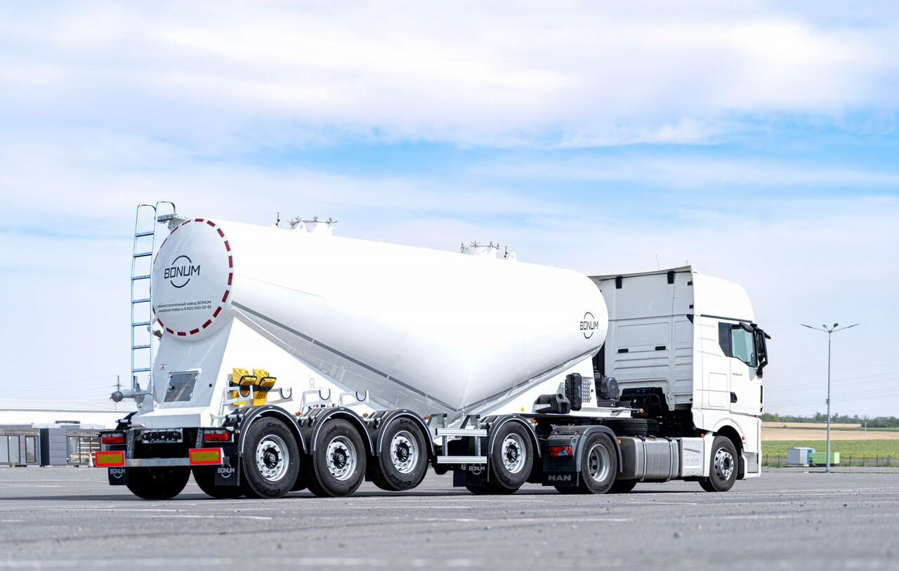 Новый Полуприцеп цистерна для сыпучих грузов Полуприцеп цементовоз Bonum 914231, 2024: фото 7 Новый Полуприцеп цистерна для сыпучих грузов Полуприцеп цементовоз Bonum 914231, 2024: фото 7