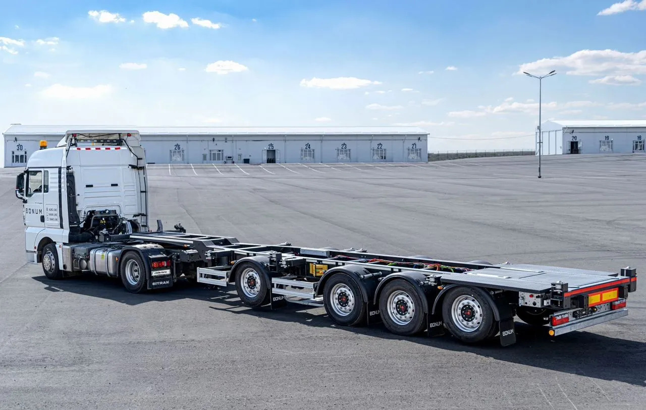 Новый Полуприцеп контейнеровоз (BDF, сменный кузов) Полуприцеп контейнеровоз Bonum 914295-05, 2024: фото 11