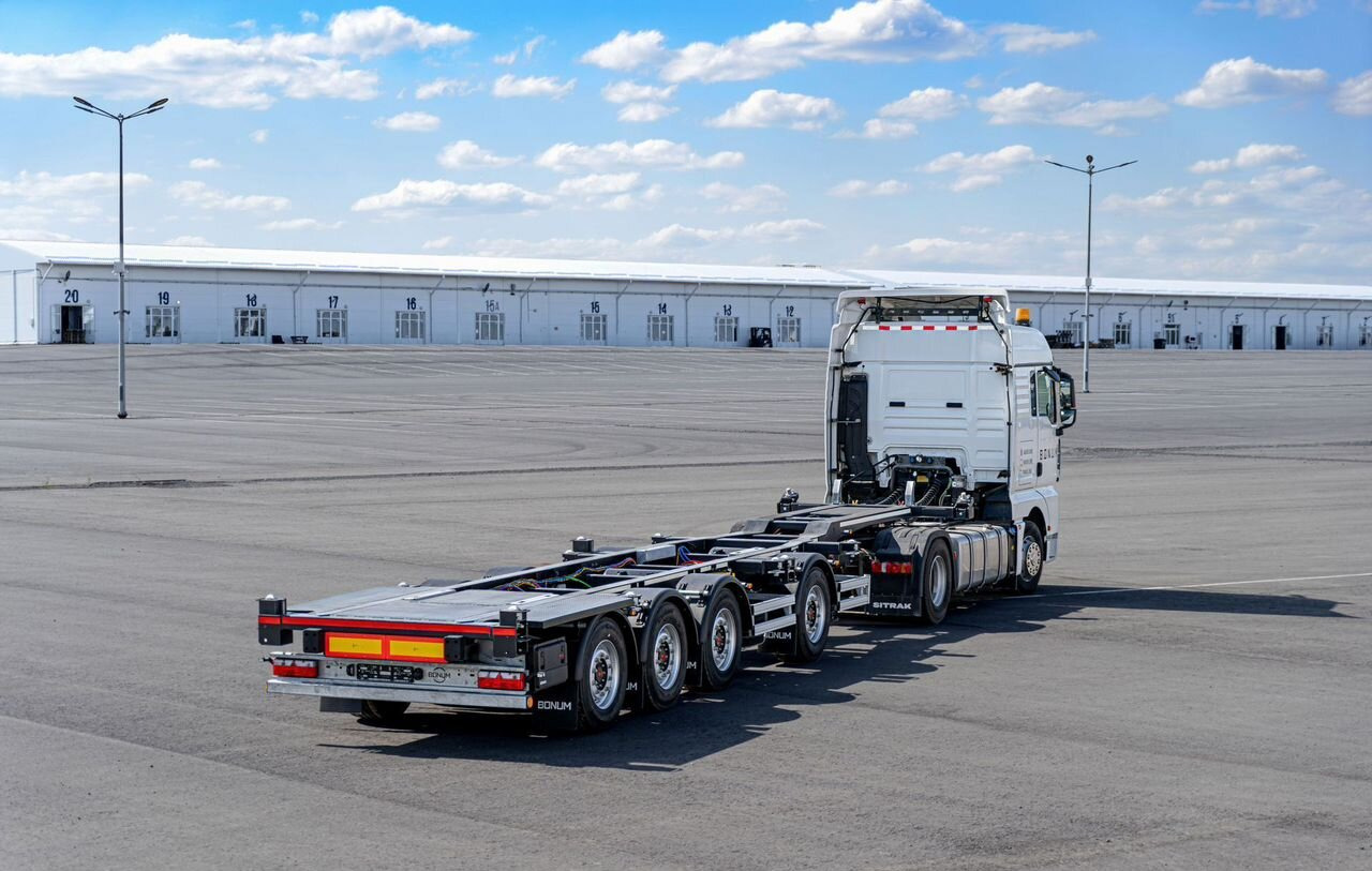 Полуприцеп контейнеровоз Bonum 914295-05, 2024 - Полуприцеп контейнеровоз (BDF, сменный кузов): фото 1 Полуприцеп контейнеровоз Bonum 914295-05, 2024 - Полуприцеп контейнеровоз (BDF, сменный кузов): фото 1