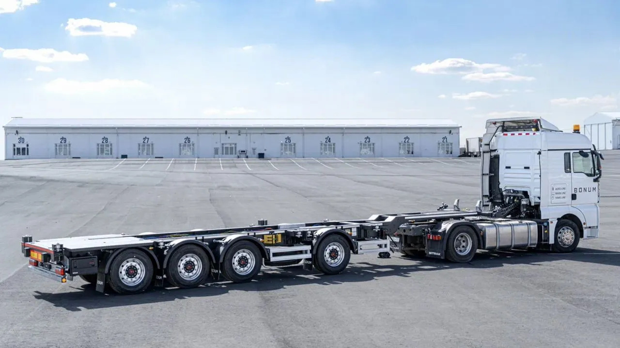 Полуприцеп контейнеровоз Bonum 914295-05, 2024 - Полуприцеп контейнеровоз (BDF, сменный кузов): фото 1 Полуприцеп контейнеровоз Bonum 914295-05, 2024 - Полуприцеп контейнеровоз (BDF, сменный кузов): фото 1