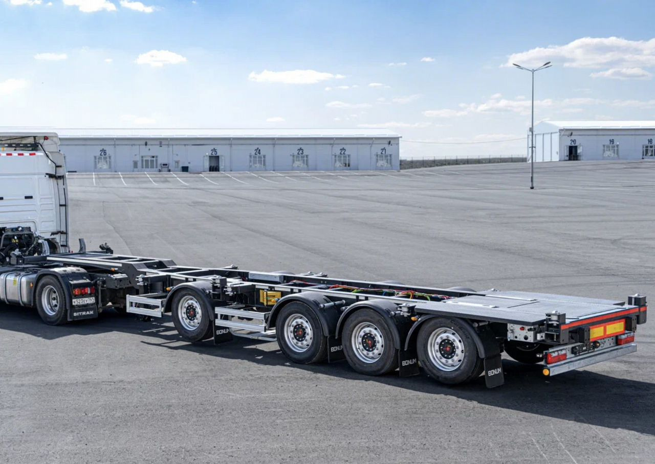 Полуприцеп контейнеровоз Bonum 914295-05, 2024 - Полуприцеп-контейнеровоз/ Сменный кузов: фото 1 Полуприцеп контейнеровоз Bonum 914295-05, 2024 - Полуприцеп-контейнеровоз/ Сменный кузов: фото 1