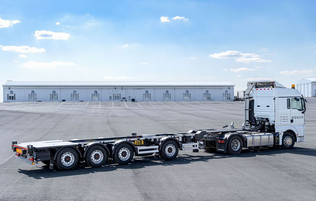 Новый Полуприцеп контейнеровоз (BDF, сменный кузов) Полуприцеп контейнеровоз Bonum 914295-05, 2024: фото 7