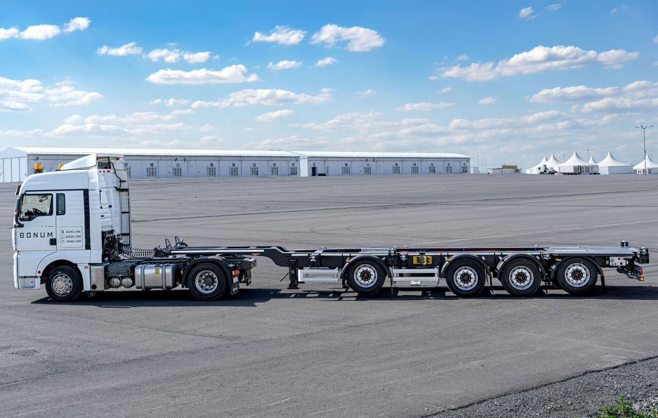 Новый Полуприцеп контейнеровоз (BDF, сменный кузов) Полуприцеп контейнеровоз Bonum 914295-05, 2024: фото 12