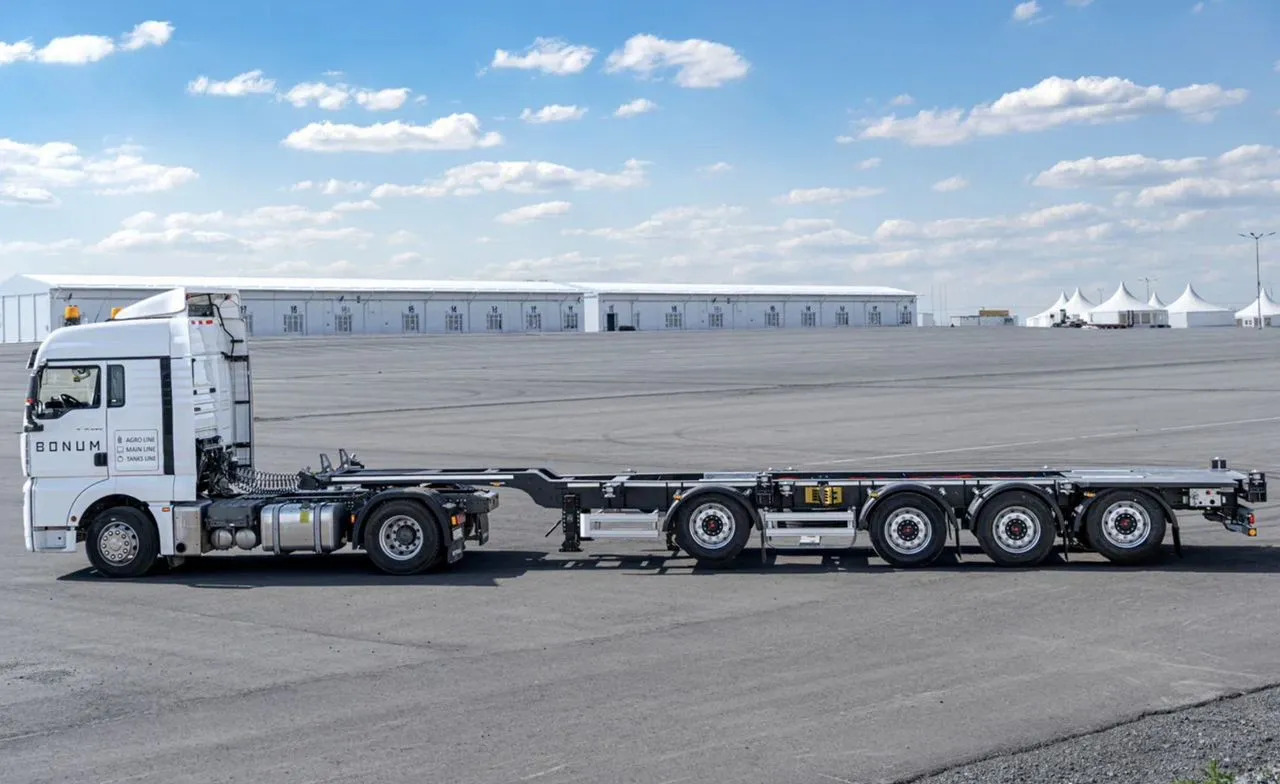 Полуприцеп контейнеровоз Bonum 914295-05, 2024 - Полуприцеп-контейнеровоз/ Сменный кузов: фото 2 Полуприцеп контейнеровоз Bonum 914295-05, 2024 - Полуприцеп-контейнеровоз/ Сменный кузов: фото 2