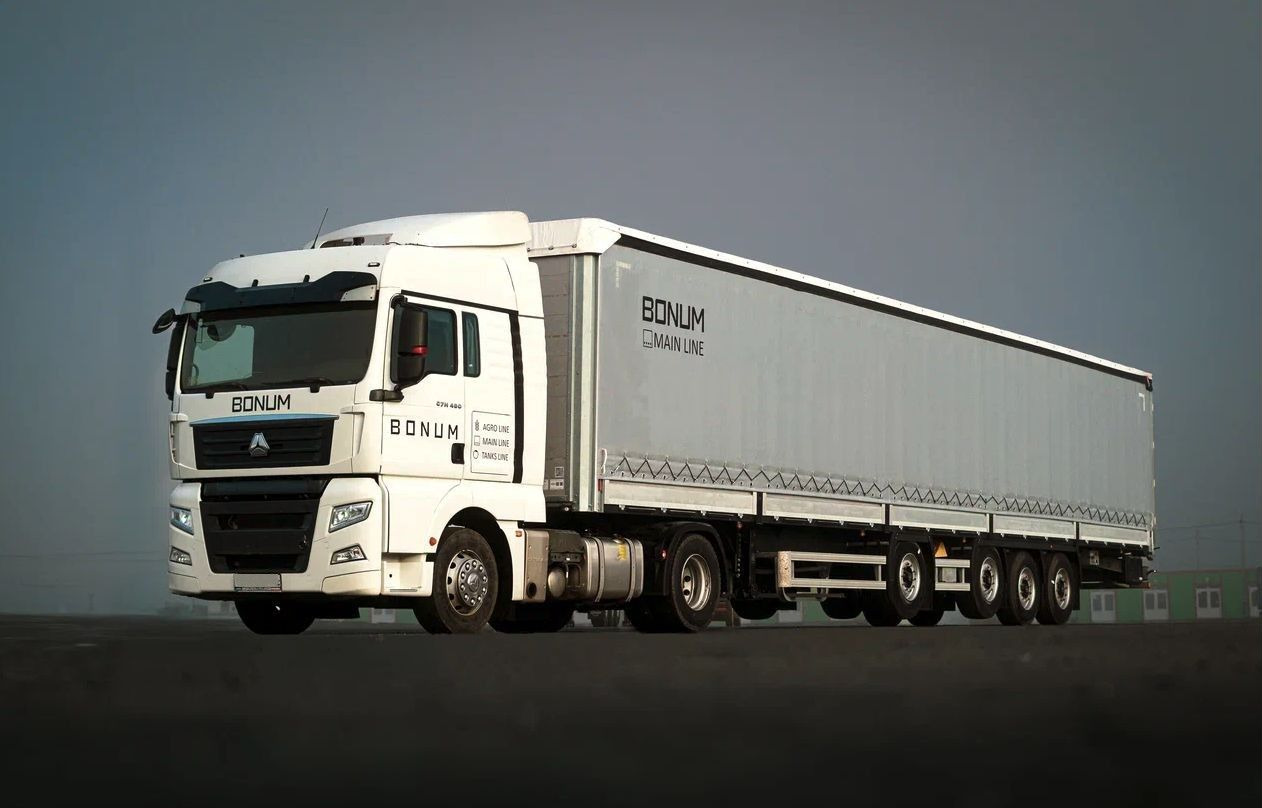 Новый Тентованный полуприцеп Полуприцеп шторно-бортовой Bonum 914296-03, 2024: фото 7