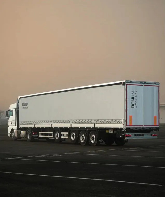 Полуприцеп шторно-бортовой Bonum 914296-03, 2024 - Тентованный полуприцеп: фото 1