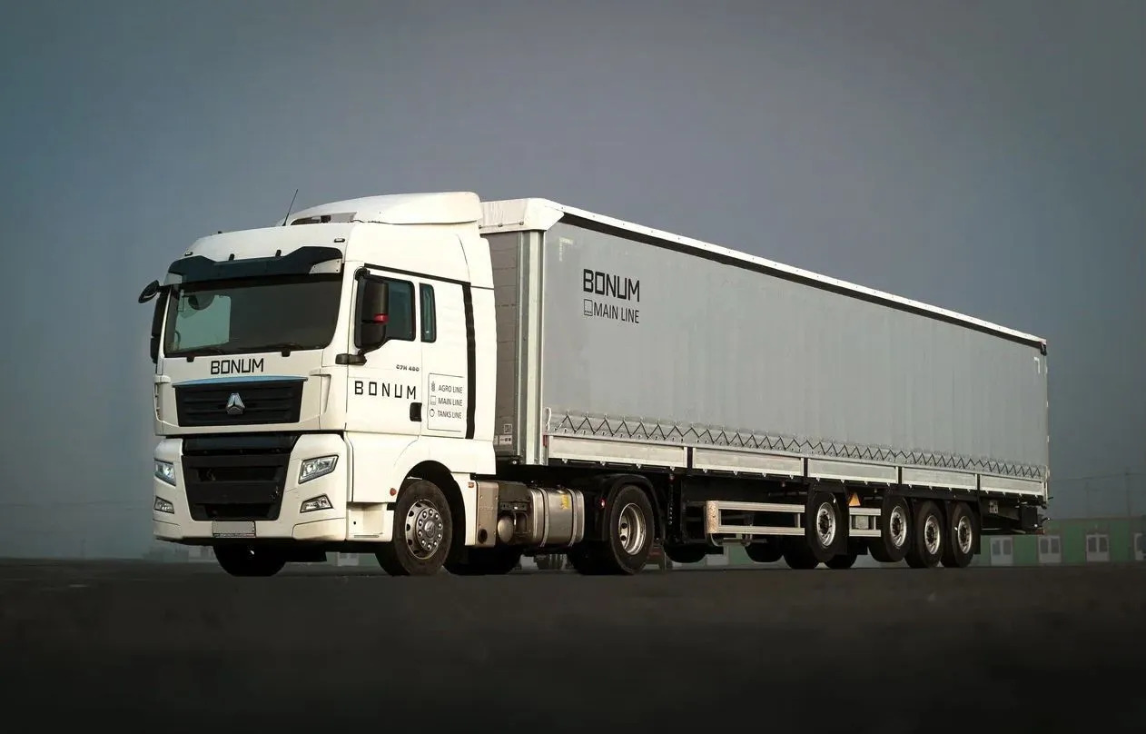 Новый Тентованный полуприцеп Полуприцеп шторно-бортовой Bonum 914296-03, 2024: фото 7