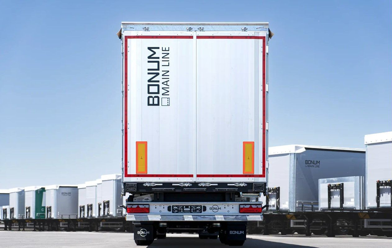 Новый Тентованный полуприцеп Полуприцеп шторный Bonum 914296-04, 2024: фото 7