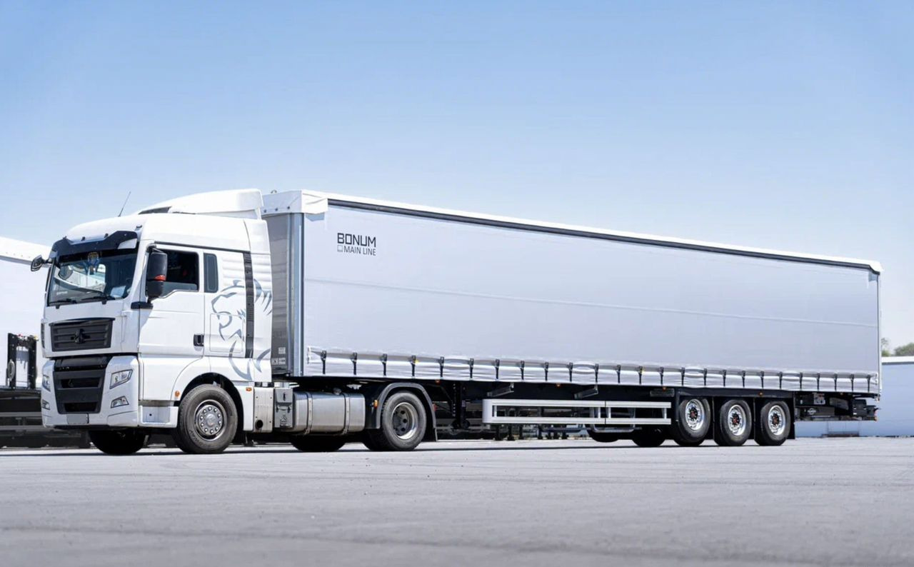Полуприцеп шторный Bonum 914296-04, 2024 - Тентованный полуприцеп: фото 2 Полуприцеп шторный Bonum 914296-04, 2024 - Тентованный полуприцеп: фото 2
