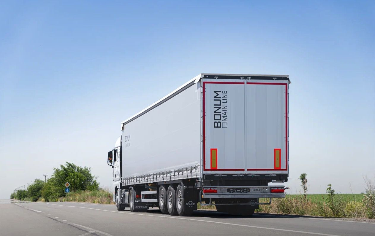 Новый Тентованный полуприцеп Полуприцеп шторный Bonum 914296-04, 2024: фото 7