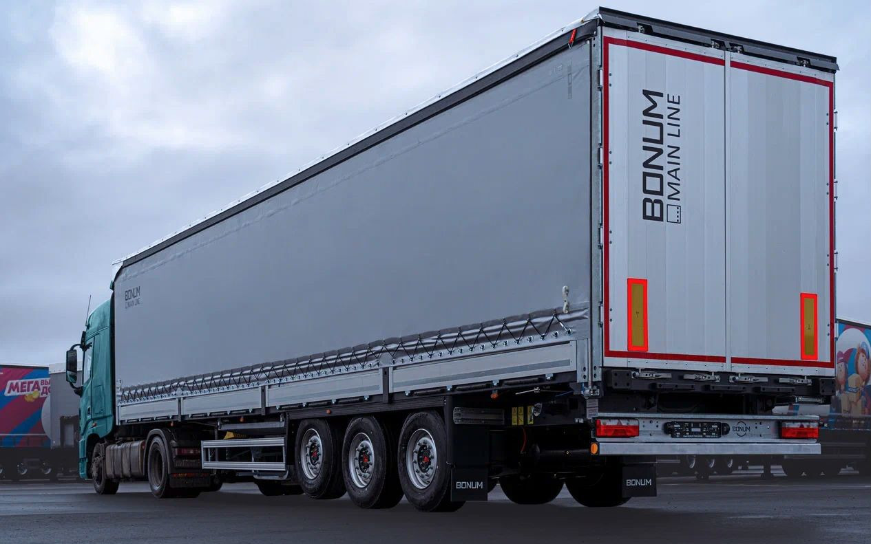 Полуприцеп шторный Bonum 914296-04, 2024 - Тентованный полуприцеп: фото 3 Полуприцеп шторный Bonum 914296-04, 2024 - Тентованный полуприцеп: фото 3
