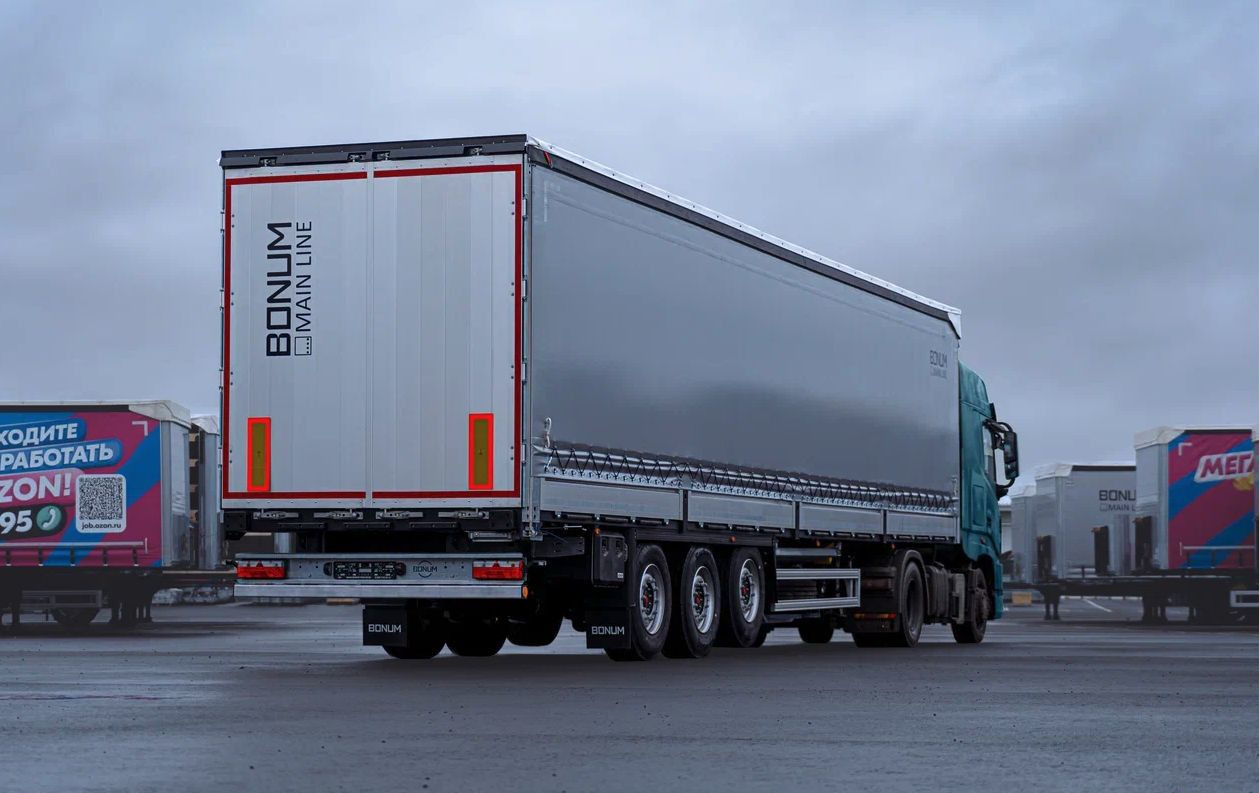 Полуприцеп шторный Bonum 914296-04, 2024 - Тентованный полуприцеп: фото 2 Полуприцеп шторный Bonum 914296-04, 2024 - Тентованный полуприцеп: фото 2