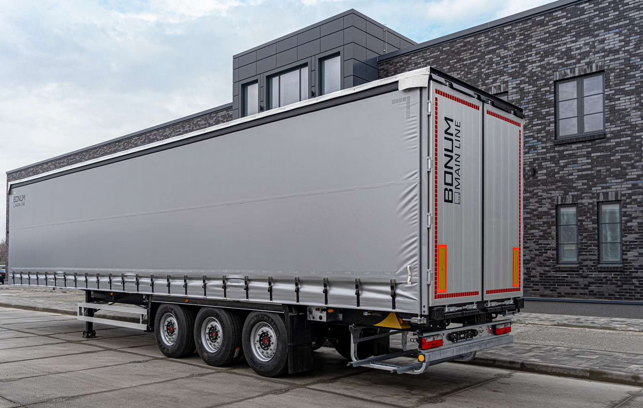 Новый Тентованный полуприцеп Полуприцеп шторный Bonum 914296-04, 2024: фото 11