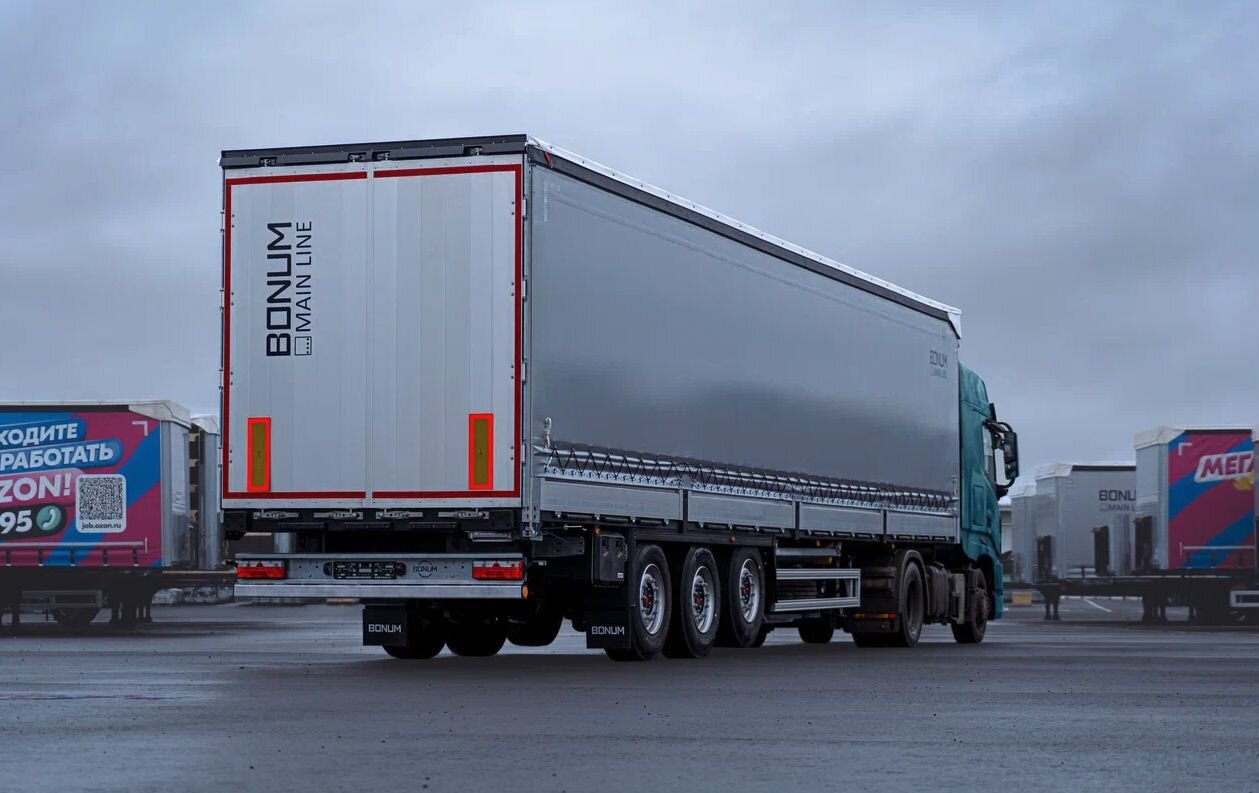 Полуприцеп шторный Bonum 914296-04, 2024 - Тентованный полуприцеп: фото 2 Полуприцеп шторный Bonum 914296-04, 2024 - Тентованный полуприцеп: фото 2
