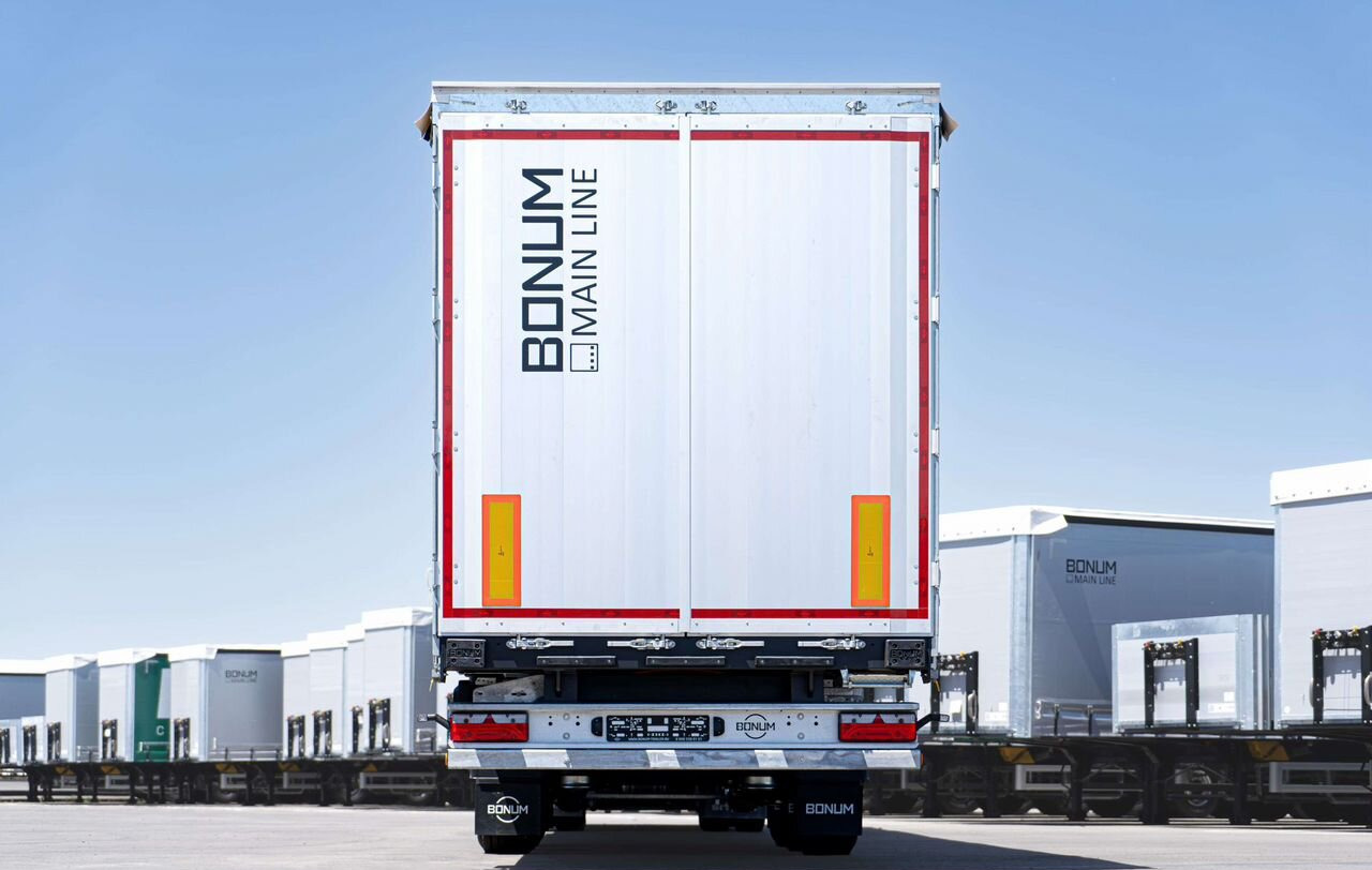 Новый Тентованный полуприцеп Полуприцеп шторный Bonum 914296-04, 2024: фото 9