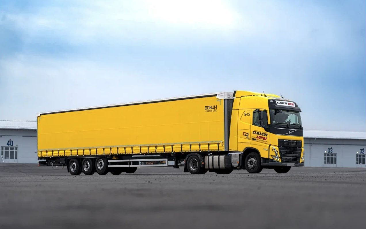 Новый Тентованный полуприцеп Полуприцеп шторный Bonum 914296-04, 2024: фото 6