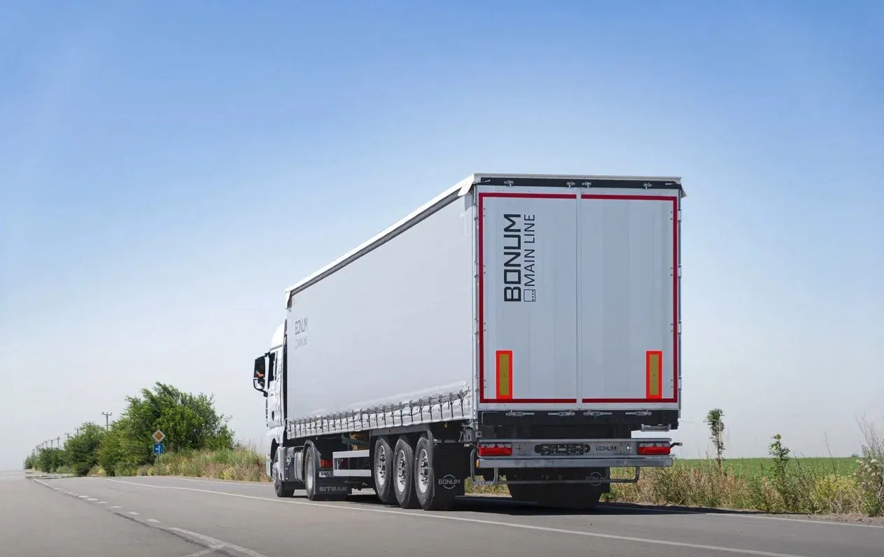 Новый Тентованный полуприцеп Полуприцеп шторный Bonum 914296-04, 2024: фото 7