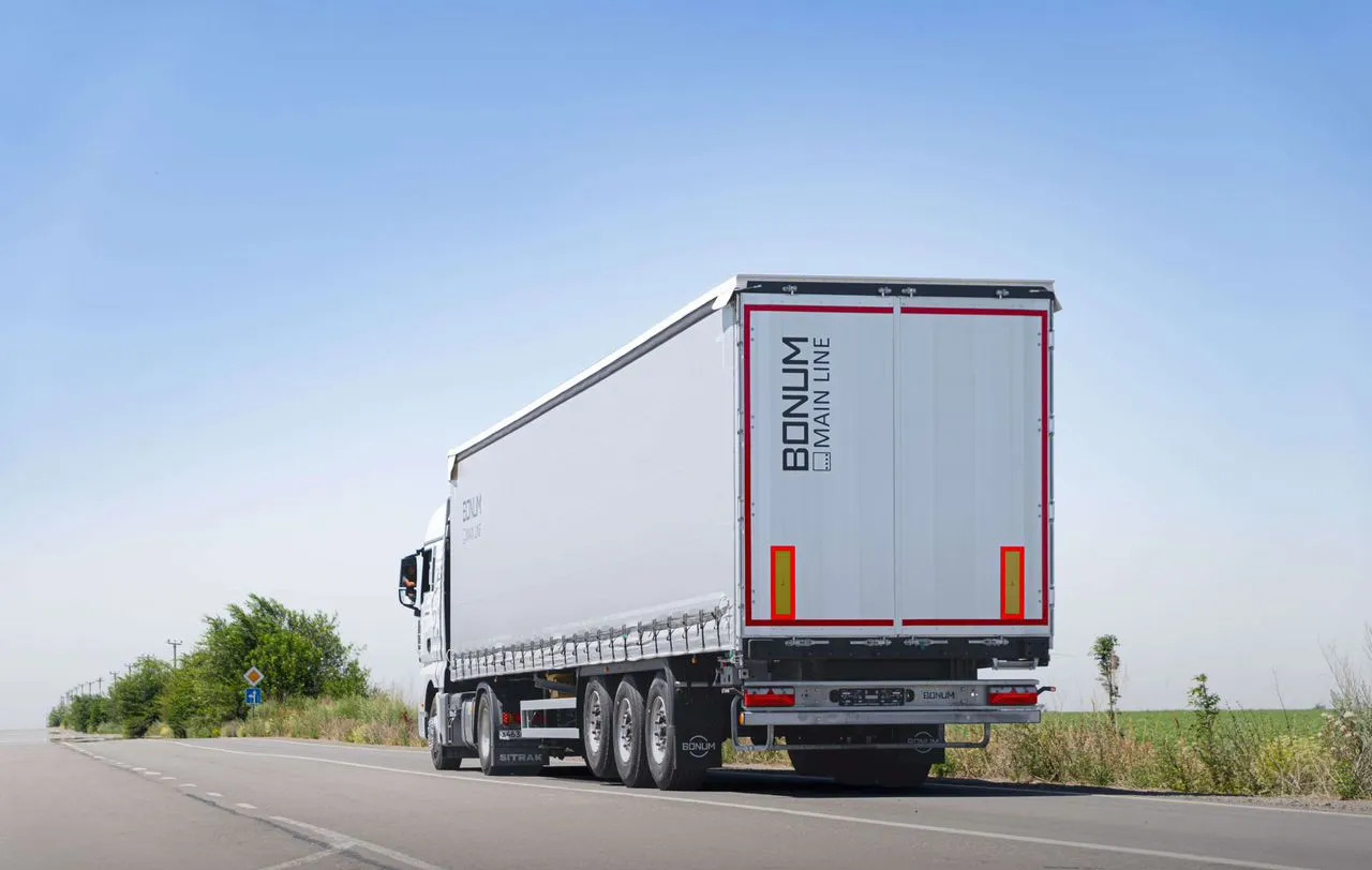 Новый Тентованный полуприцеп Полуприцеп шторный Bonum 914296-04, 2024: фото 8