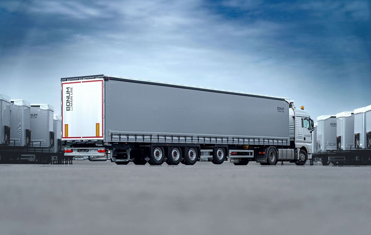 Полуприцеп шторный Bonum 914296-04, 2024 - Тентованный полуприцеп: фото 2 Полуприцеп шторный Bonum 914296-04, 2024 - Тентованный полуприцеп: фото 2