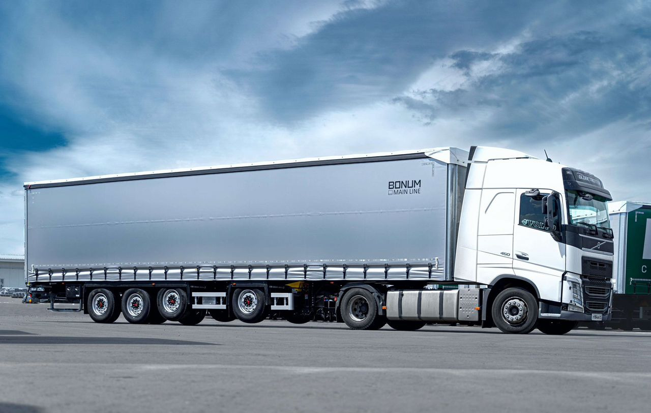 Полуприцеп шторный Bonum 914296-04, 2024 - Тентованный полуприцеп: фото 2 Полуприцеп шторный Bonum 914296-04, 2024 - Тентованный полуприцеп: фото 2