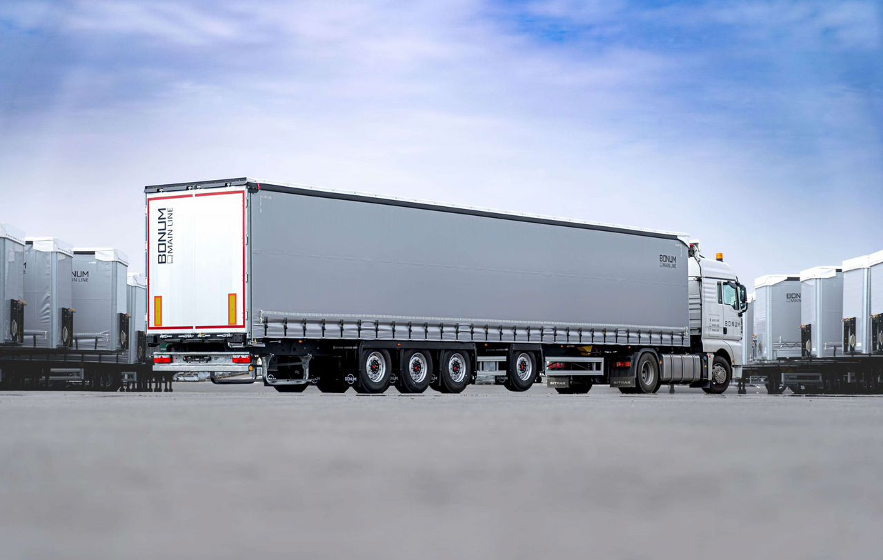 Полуприцеп шторный Bonum 914296-04, 2025 - Тентованный полуприцеп: фото 1 Полуприцеп шторный Bonum 914296-04, 2025 - Тентованный полуприцеп: фото 1